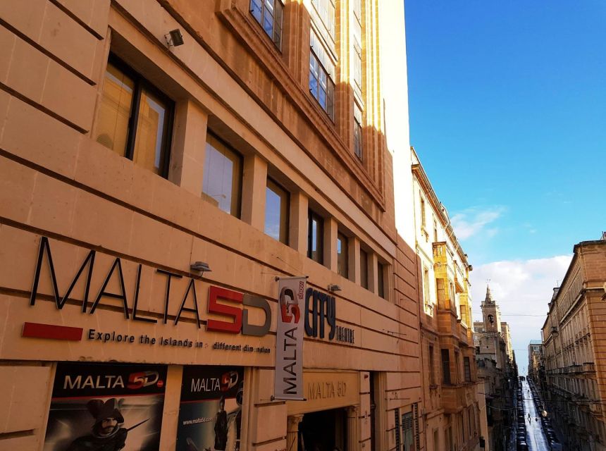 20-Minute Audio-Visual Show + Optional Valletta Audio Guide - Key takeaways before you go