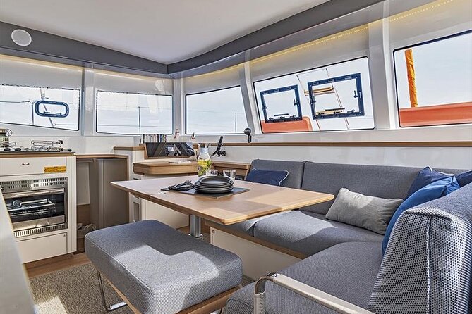 8-Hour Catamaran Charter from Valletta, Malta - Comino’s Blue Lagoon time, plus other anchored bays
