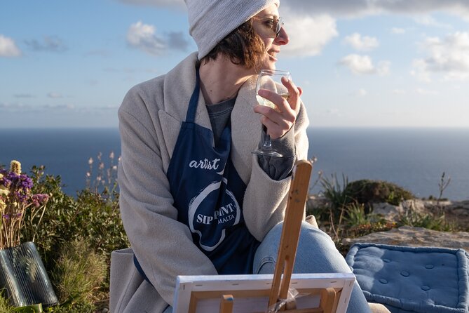 Art Experience with Wine - Wine included, but the tone stays chill