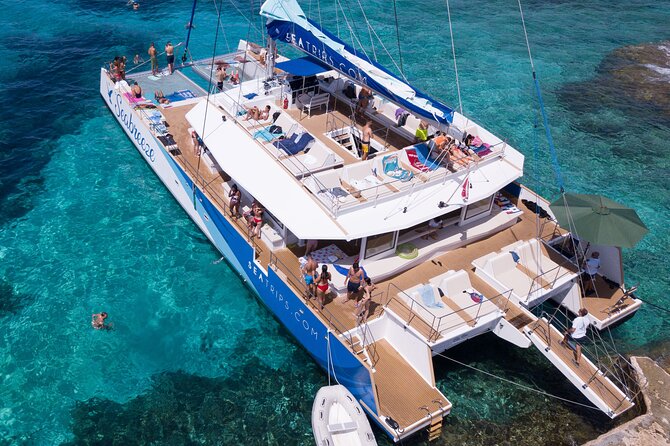Blue Lagoon, Beaches and Bays Catamaran Sailing Tour - Stop by Stop: Blue Lagoon, Crystal Lagoon, and Ghajn Tuffieha Bay