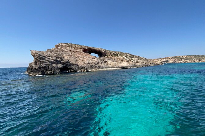 Blue Lagoon Ferry and Caves Tour - The Cave Pass-By Route: Window Cave, Crystal Lagoon Cave, and L-Ghar ta’ Bla Saqaf