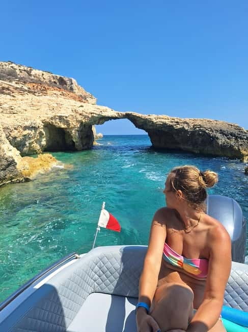 comino and blue lagoon private boat - Comino Caves and Quiet Beach Stops: The Parts That Make It Feel Special