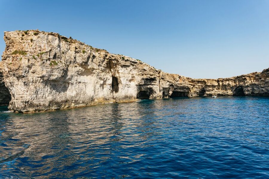 Comino: Blue Lagoon, Crystal Lagoon, and Seacaves Tour - Getting in the water: snorkeling, jumping, and what to pack