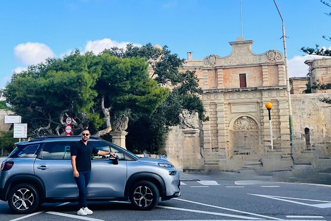 Explore Malta Your Way -Private Customizable Tour w/ Local Driver - Meeting Your Local Driver in Valletta (and the Car Parking Catch)