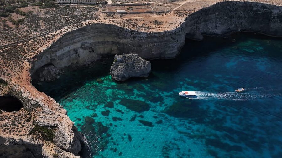 Ferry service to Blue Lagoon (opt. stop in Gozo)& Caves trip - Optional Gozo stop: add a second island without a separate day trip