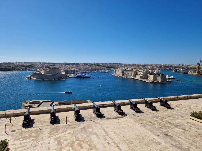 From Cospicua: Senglea, Bormla, and Birgu Walking Tour - Birgu walls and fortresses: the skyline changes when you cross over