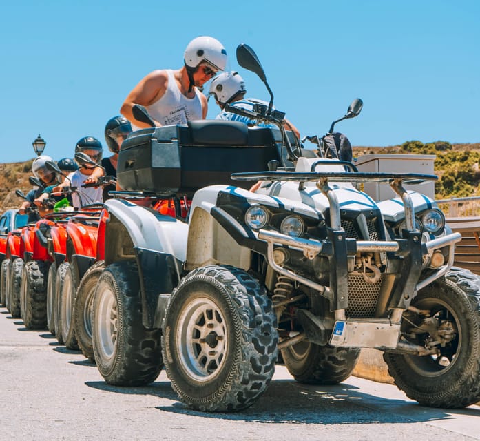 From Malta: Full-Day Gozo Quad Tour with Lunch and Boat Ride - Summer Swimming Break in the Mediterranean Sea