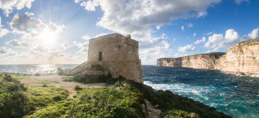 From Malta: Gozo Jeep Tour with Lunch and Transfers - The Return Boat Pass by Blue Lagoon, Crystal Lagoon, and Sea Caves