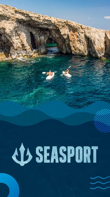 From Mellieħa: Coral Lagoon Kayak Rental - Kayaking to Coral Lagoon from Little Armier, the practical why