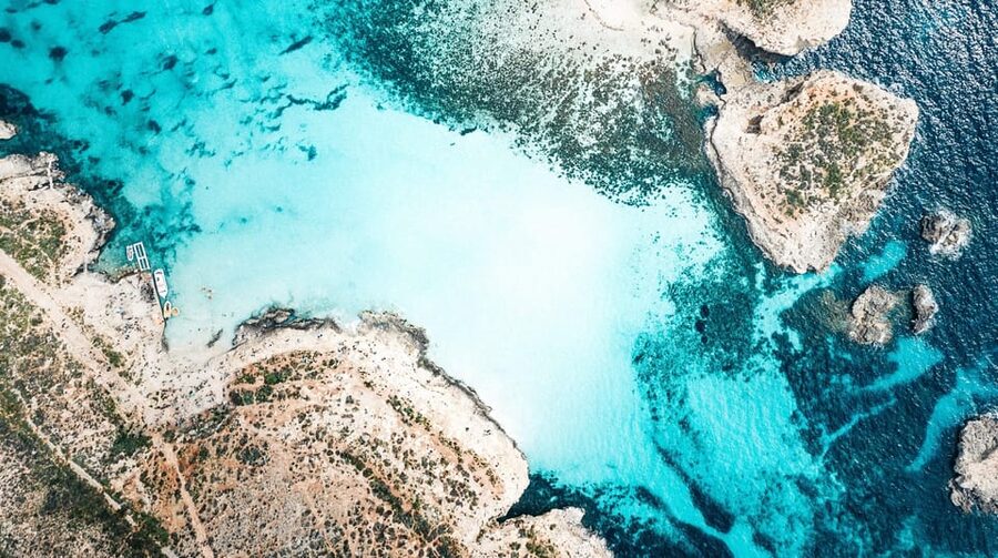 From Mellieha: Three Bay Cruise including the Blue Lagoon - Crystal Lagoon: Sea Caves, 360 Views, and Snorkel Time