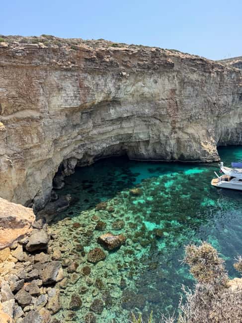 From Sliema: Comino & Blue Lagoon Trip - Including Boat Ride - Blue Lagoon time: swimming and relaxing, plus crowd reality