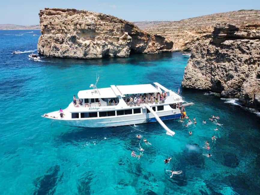 From Sliema: Comino, Crystal Lagoon, and Blue Lagoon Cruise - Key highlights at a glance