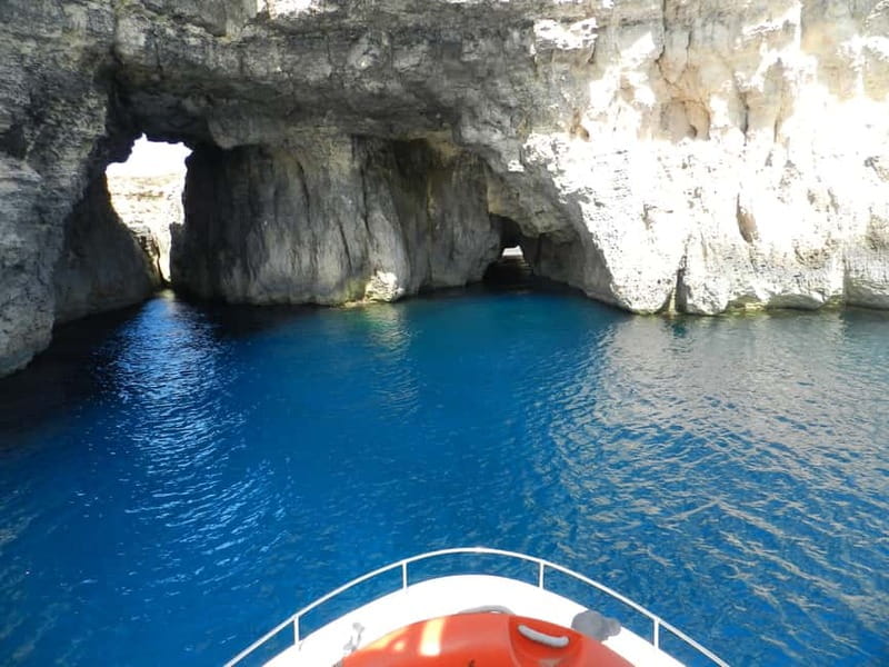 From Sliema: Comino, Crystal Lagoon, and Blue Lagoon Cruise - Comino sea caves: the short photo stop that still feels worthwhile