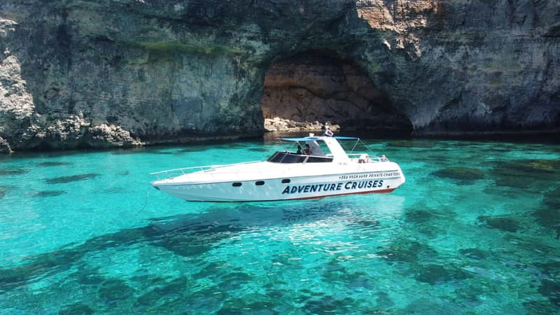 From Sliema: Private Comino and Gozo Boat Charter - From Sliema to your first swim stop: making the day feel easy