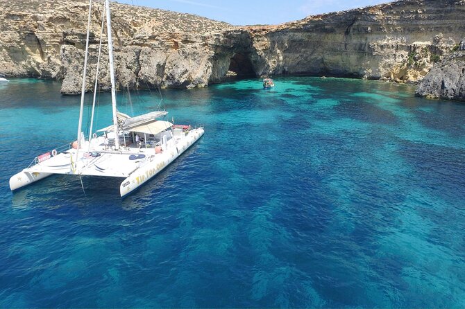 Full-Day Catamaran Cruise with Lunch in Island of Malta - Key highlights you will feel right away
