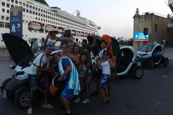 FULL Day Eco Twizy 2 seater self drive Malta tour - Electric Twizy self-drive, what it feels like on Malta roads