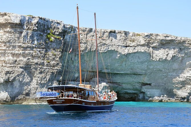 Full Day Fernandes Cruise with Lunch - Gozo stop: anchor time, swim break, and onboard buffet lunch