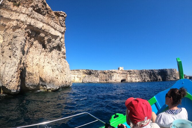 Full Day Private charter to Crystal & Blue Lagoon, Caves & Gozo - Santa Maria Caves, the pond swim, and Count of Monte Cristo filming trivia