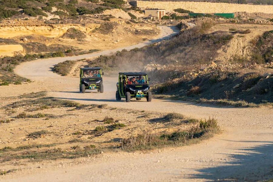 Gozo: All Inclusive 4x4 Chauffeured JEEP day safari - Entering Gozo by Boat, Then Hitting the Dirt in a UTV