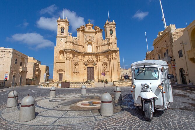 Gozo All Inclusive Chauffeured Tuk Tuk Day Tour - Blue Lagoon - The Citadel in Victoria: fortifications, old streets, and St. John’s dome