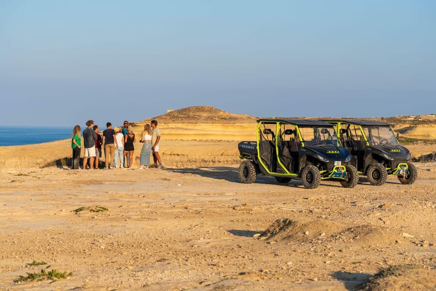 GOZO All Inclusive Self Drive Jeep day tour wt Blue Lagoon - Xwejni Salt Pans and Wied Il-Għasri: Gozo’s Working Side