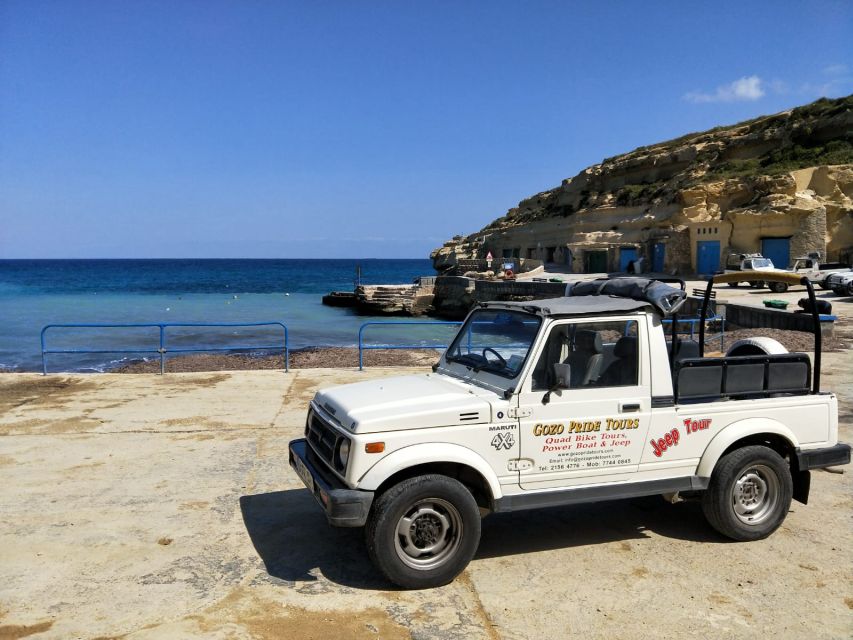 Gozo: Customizable Private Guided UTV Tour with Lunch - Who this tour suits best (and who might want something else)