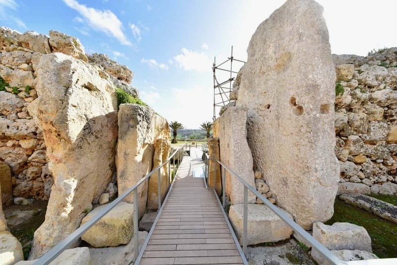 Gozo Full Day visiting Ggantija Temples, Salt Pans & Dwejra - Marsalforn salt pans and the trackless train ride that makes it easy