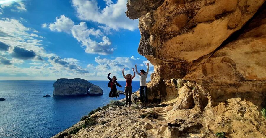 Gozo Unveiled: Guided Hiking in Gozo - The West - Getting going: Victoria Bay 2 and the quick transfer to the trailhead