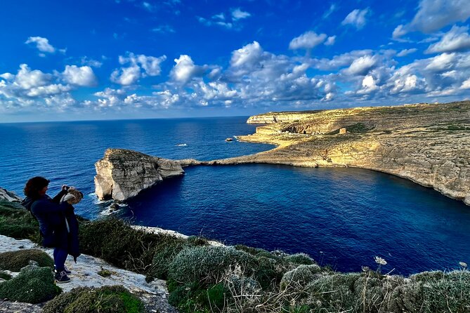 Gozo Unveiled Hiking: A Guided Hike tour in Gozo - Mgarr Ix-xini Beach and Mgarr Ix-Xini Tower, ending on the coast