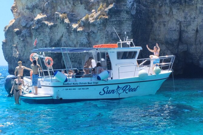 Half Day Blue Lagoon, Comino, Gozo and Malta Private Boat Trip - From Mgarr Harbour to open water, the comfort starts immediately