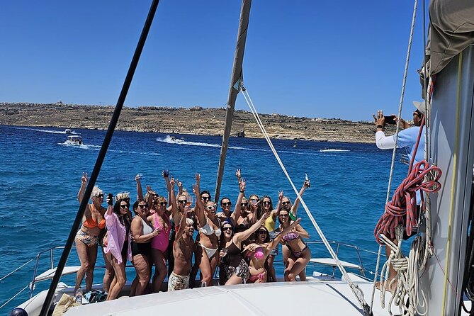 Half Day Scenic Catamaran Experience - Blue Lagoon: one hour to swim, relax, and choose your level of effort