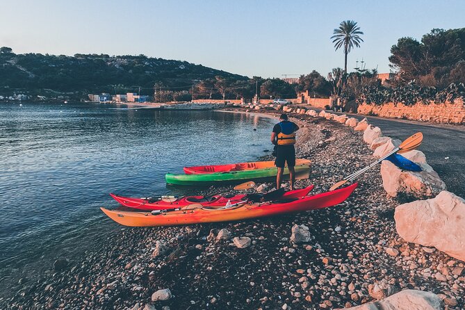 Kayak Tour Golden Hour at St Paul's Island 2 hours 30 minutes - Mistra Bay start, military hills, and a calm first paddle
