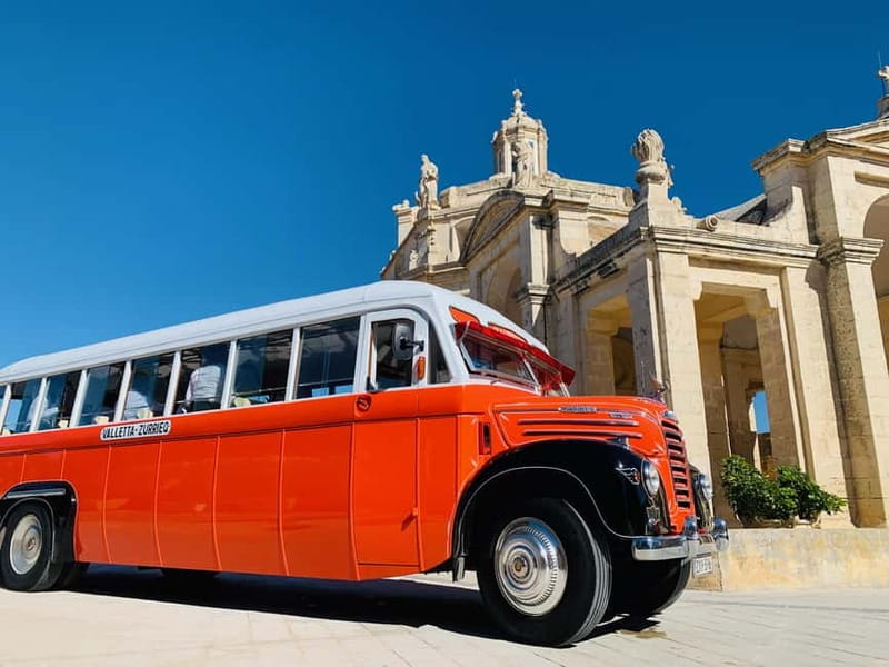 Malta: 5 hr Vintage Bus Tour - Mdina & Blue Grotto inc. food - What the Day Feels Like, Up Close: Timing, Walking, and Comfort