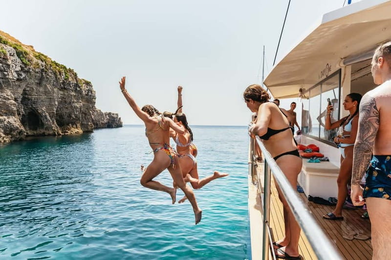 Malta: Blue Lagoon, Beaches & Bays Trip by Catamaran - Crystal Lagoon and Popeye’s Village View: How the Route Shifts