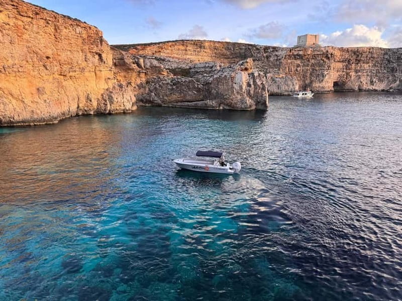 Malta: Blue Lagoon, Caves, Comino & Gozo Private Boat Trip - Santa Marija Tower, A 17th-Century Landmark Off the Main Track