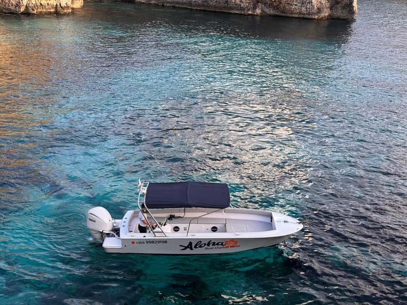 Malta: Blue Lagoon, Caves, Comino & Gozo Private Boat Trip - St Nicholas Bay, When You Want Fewer People in Your Photos
