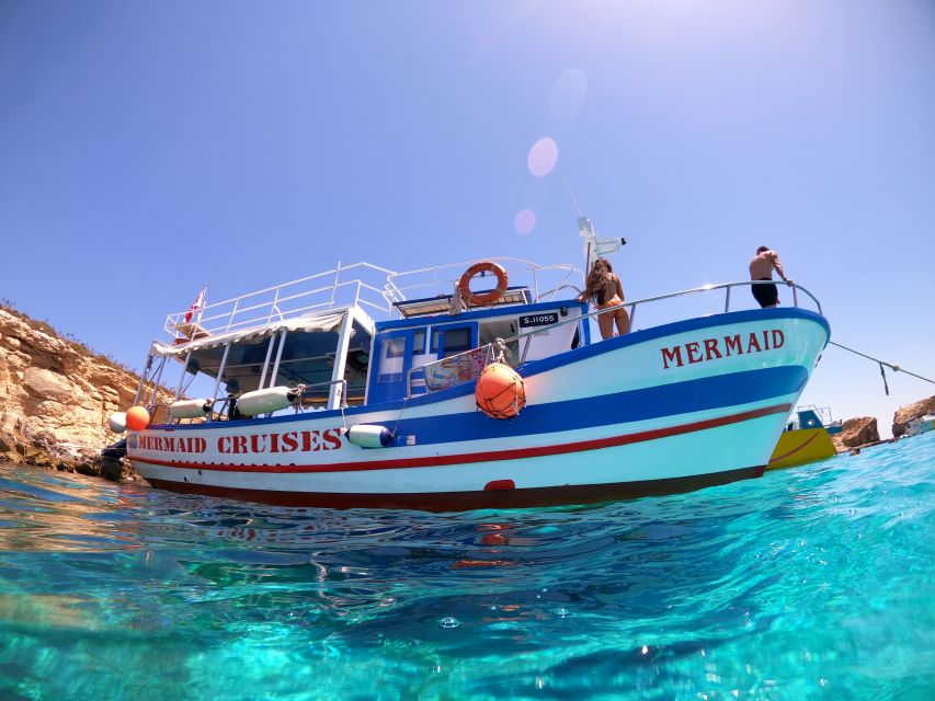 Malta: Blue Lagoon, Comino & St Paul's Islands Cruise - The coastal cruise out toward Comino, including stops you see from the water
