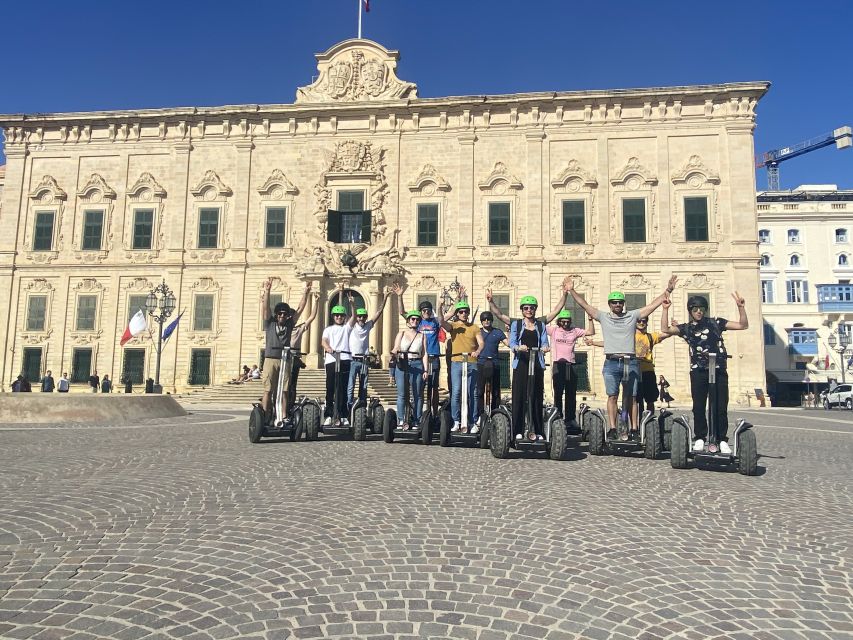 Malta by Segway: Valletta Experience - Upper Barrakka Gardens to the Grand Harbour: the view payoff