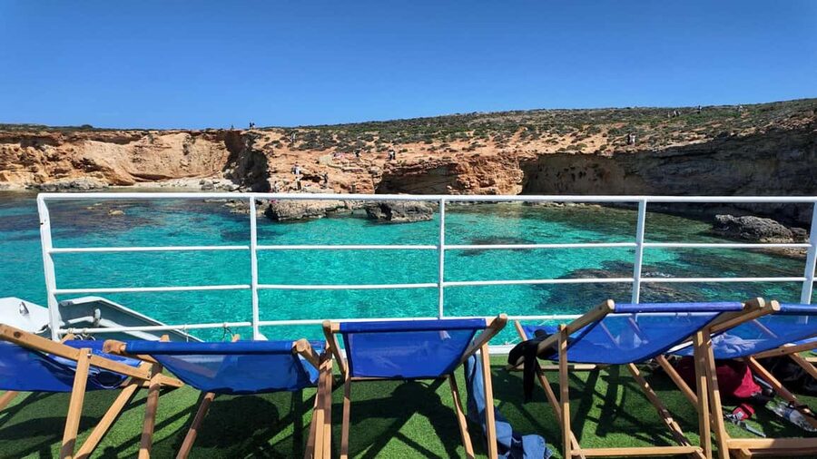 Malta: Comino, Blue Lagoon, Crystal Lagoon & Caves Cruise - Crystal Lagoon and St Mary’s Tower: quick color and quick views