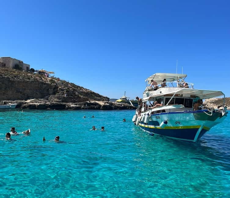 Malta: Comino, Gozo, Blue & Crystal Lagoon, and Caves Cruise - Key things to know before you go