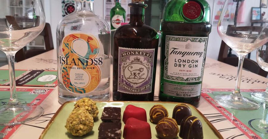 Malta: Gin and Chocolate Pairing Workshop - Where to meet near Bugibba Square, and what the timing feels like