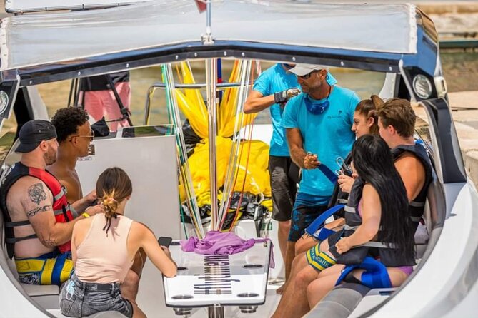 MALTA - Go & Fun Parasailing Free Photos & Videos - The 12 minutes you actually care about: flying at 550 feet plus