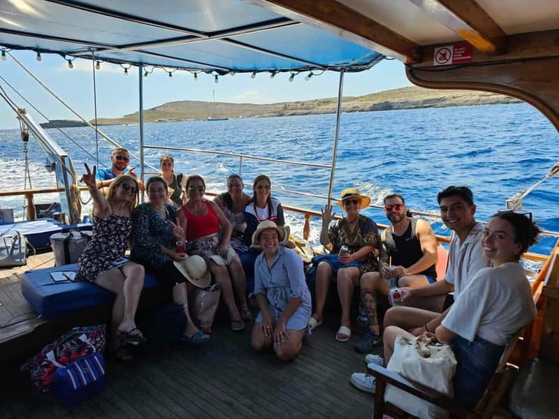 Malta: Gozo, Comino Island and Blue Lagoon Cruise - Santa Maria caves and Elephants Head: the cave moment without the cave hike