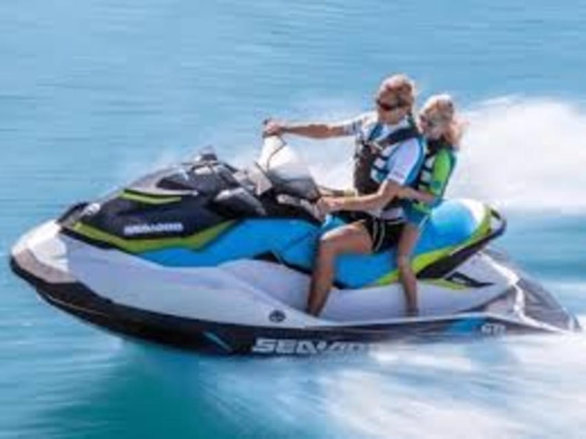 Malta: Jet Ski Rental - Getting started at Sun and Fun Water Sports and in St George’s Bay