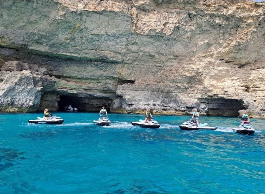 Malta: Jet Ski Safari to St. Paul's Islands or St Thomas Bay - Getting Started at Sun & Fun Water Sports (Near Corinthia Verdi)