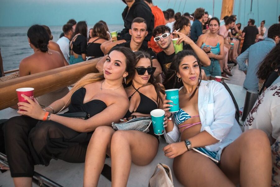 Malta: Lazy Pirate Boat Party with Drinks & Food - The moonlight swim stop: quick, fun, and weather-dependent