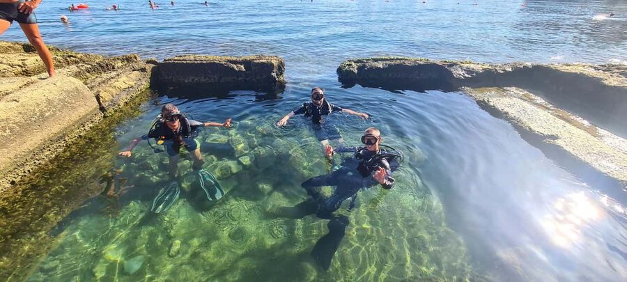 Malta: PADI Discover Scuba Diving Experience - Online theory you complete before you go, not on the spot