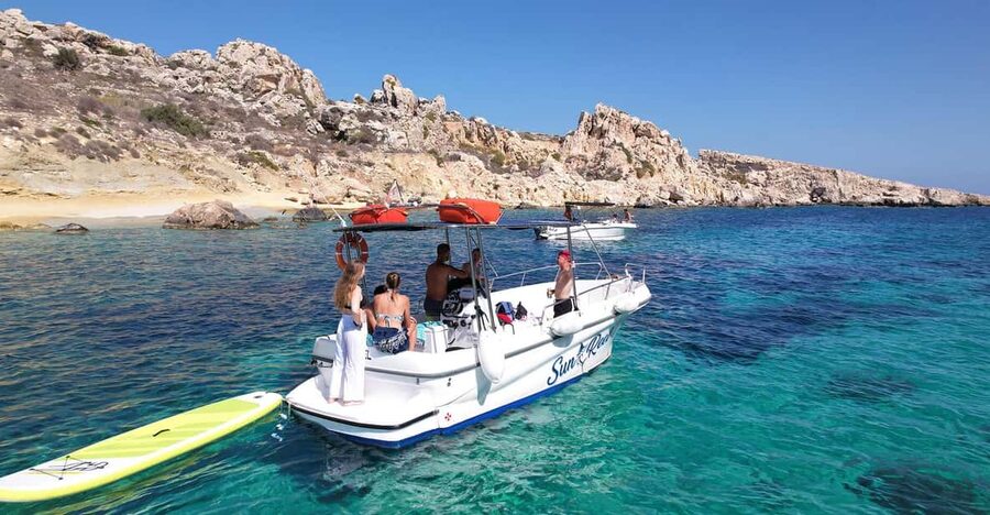 Malta: Private Boat Trip to Comino, Blue Lagoon & Gozo - Crystal Lagoon: clear water and snorkel-friendly caves