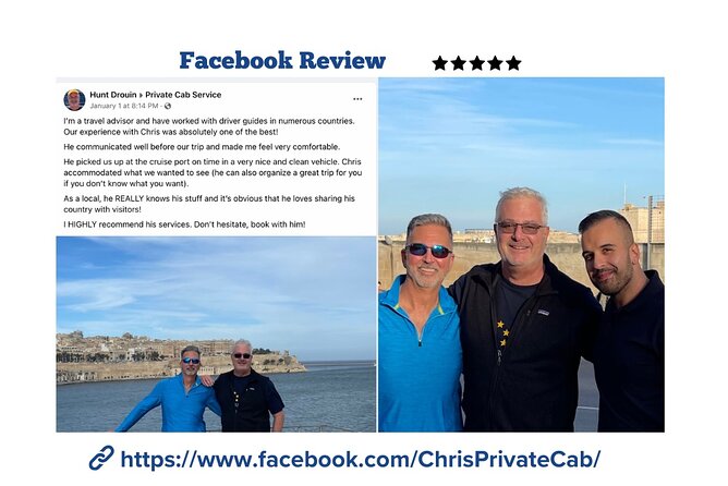 Malta Private Full-Day Customizable Tour - The Three Cities walk: Birgu, Cospicua, Senglea, plus views and history