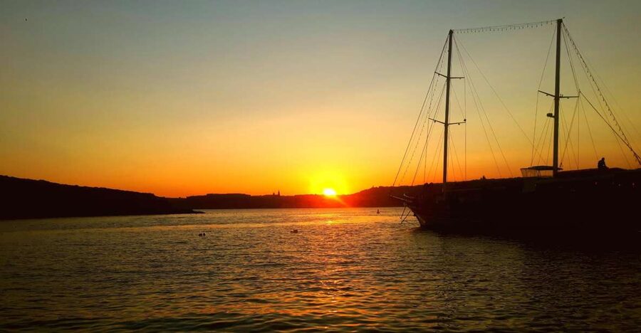 Malta: Private Sunset Boat Trip to Comino and Blue Lagoon - Crystal Lagoon: the first swim-and-snorkel stop
